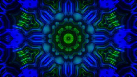 fondo de caleidoscopio abstracto colorido, animación en bucle