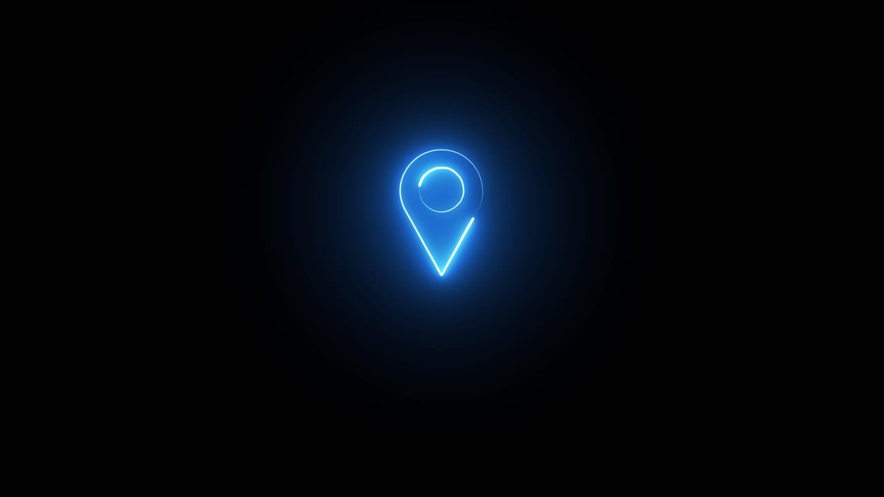 Neon Location Pointer