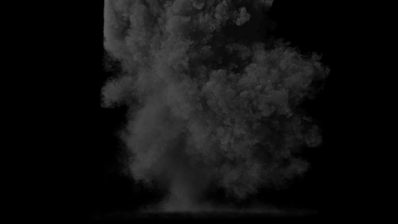 연기와 먼지 폭발