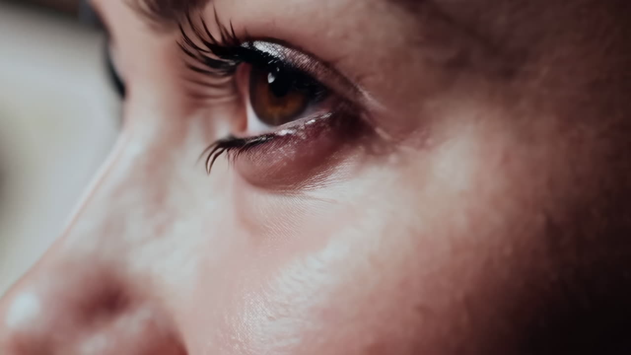 Close-up of Woman's Eyes