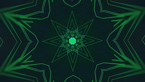 diseño de caleidoscopio geométrico abstracto
