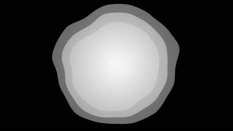 abstract gray oval shape