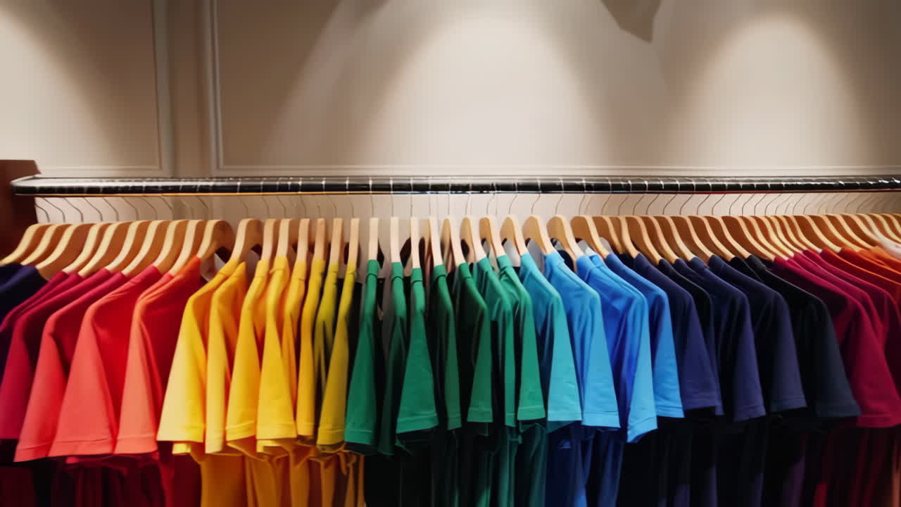 Modern Clothing Store Display