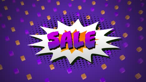 Sale-graphic-on-explosion