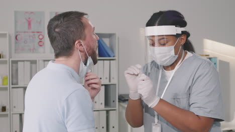 swab test for coronavirus