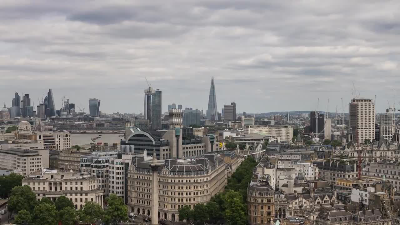 런던 스카이라인의 타임 스