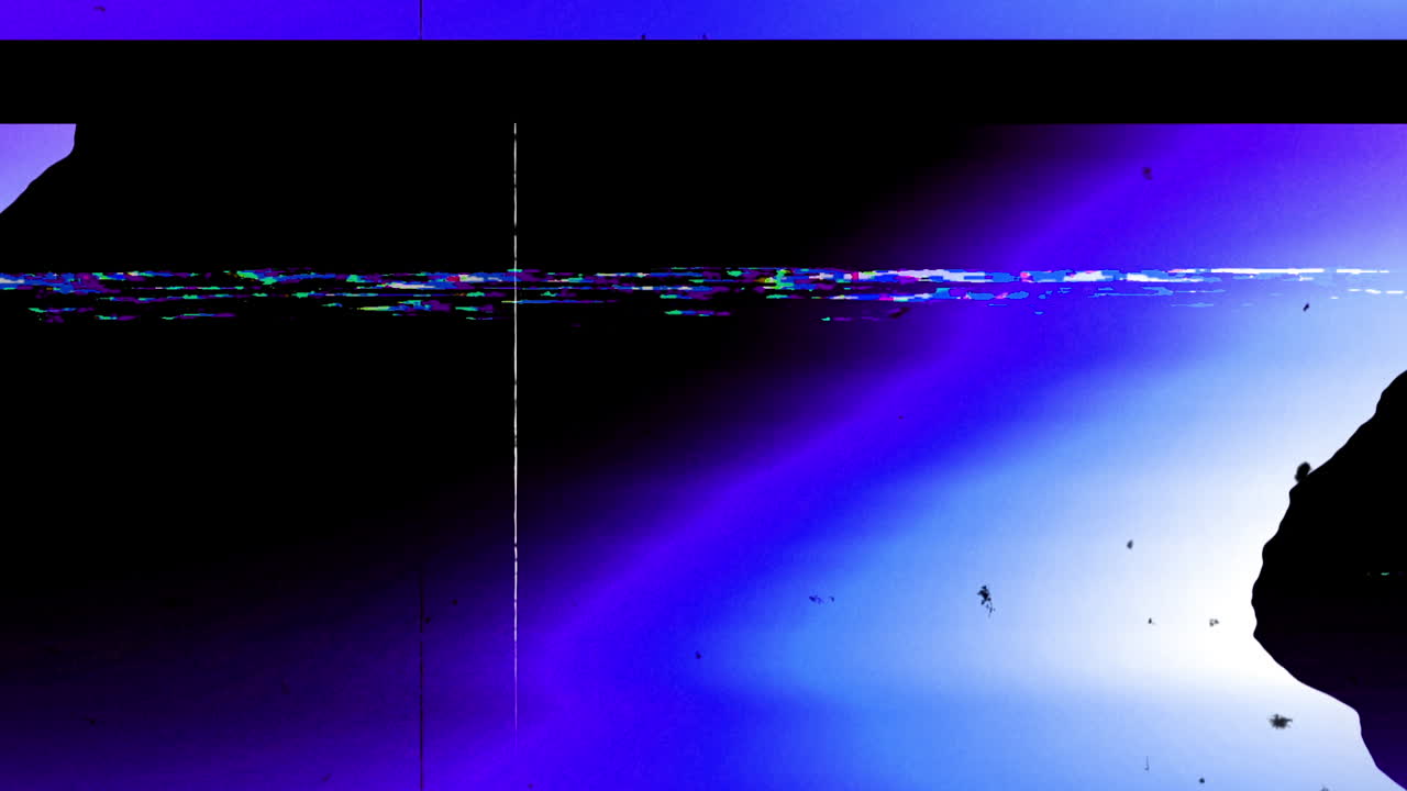 Sfondo astratto con rumore glitch digitale e statico.