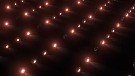 fondo de círculos brillantes abstractos