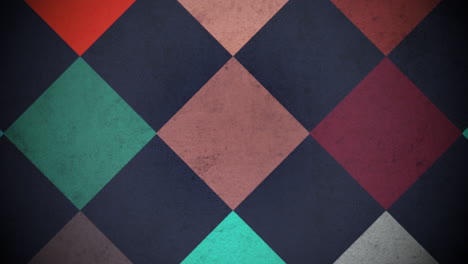 patrón de cuadrados de colores de movimiento 7
