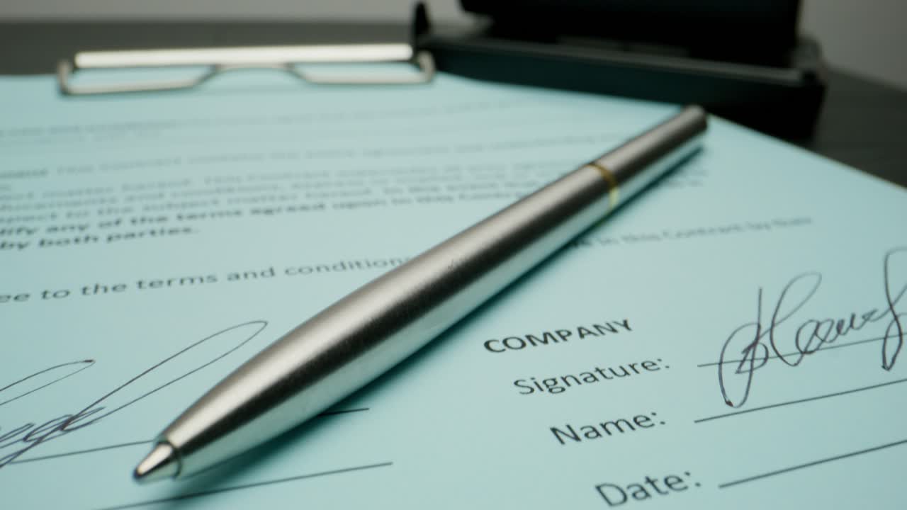 Contract Signing Process