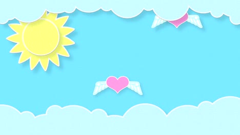imágenes en bucle con corazón dibujado