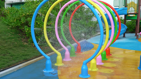 children's or kid's water park