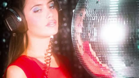 bola de discoteca mujer 44