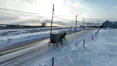 Ländliche-USA-Im-Winter