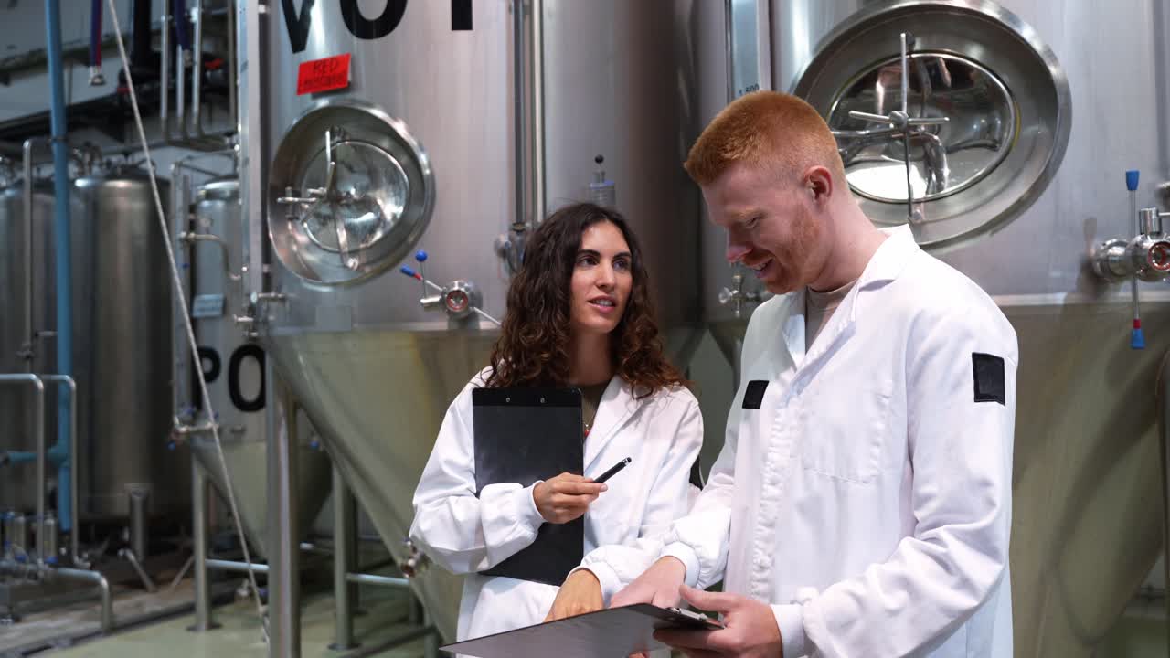 Ispezione della fabbrica di birra