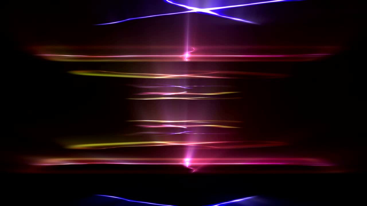 Colorful Glowing Lights Background Animation