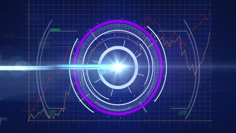 Animation-of-compass-and-light-on-scientific-graph