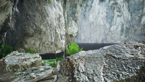 rocky cave landscape