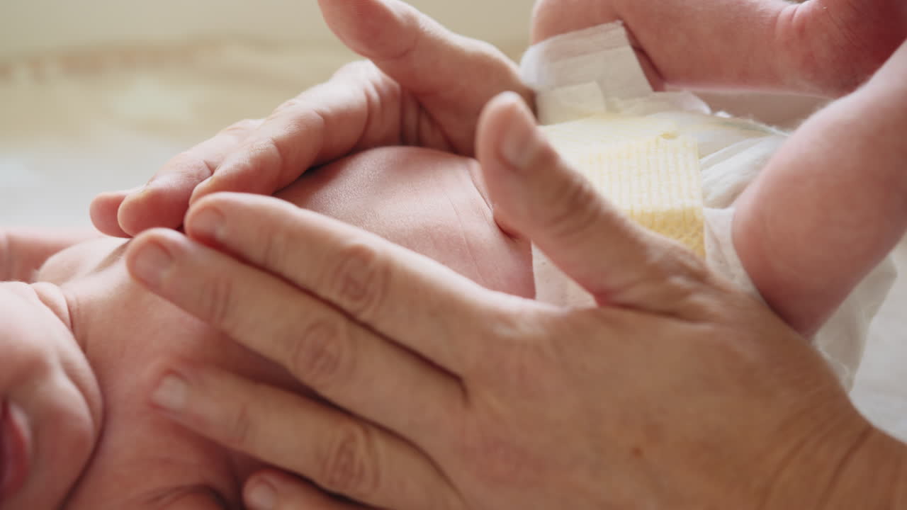 아기 돌봄 및 줄