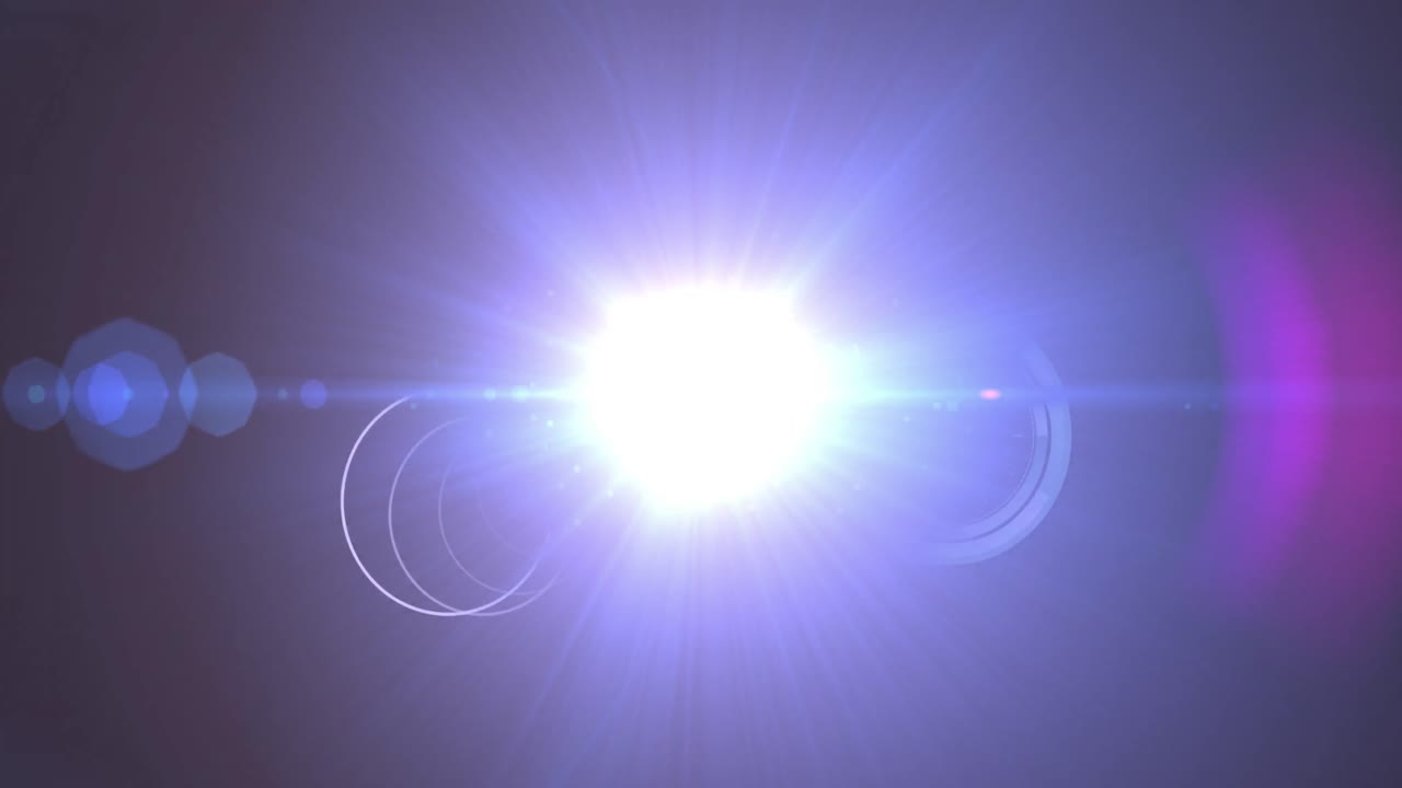 초록색 반 ⁇ 이는 불빛 위의 시계 애니메이션