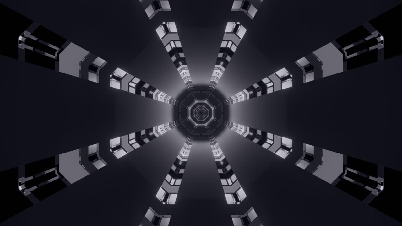 bucle vj de un túnel circular