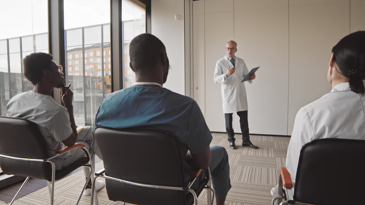 Medical Professionals Attending a Conference