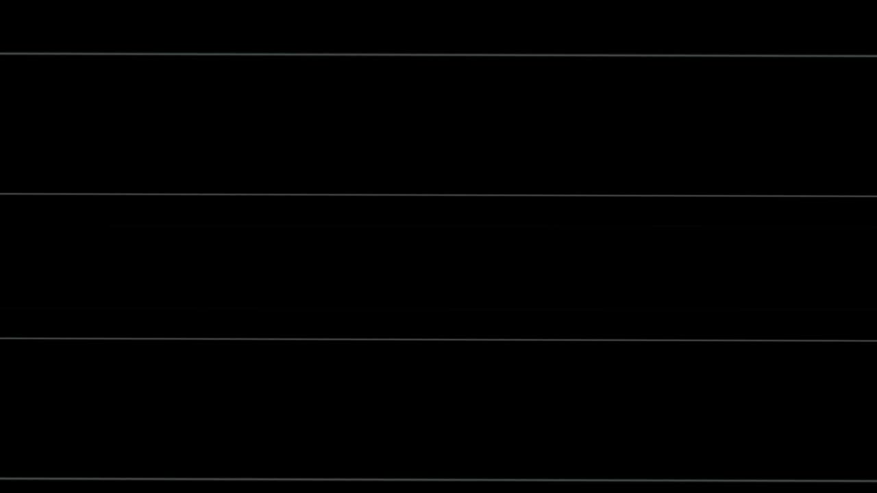 fondo abstracto haz azul corre horizontalmente sobre un fondo negro