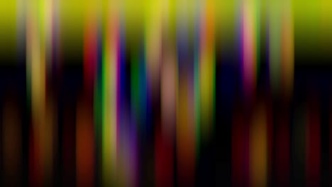 distorted and blurred motion of multicolored bright lights