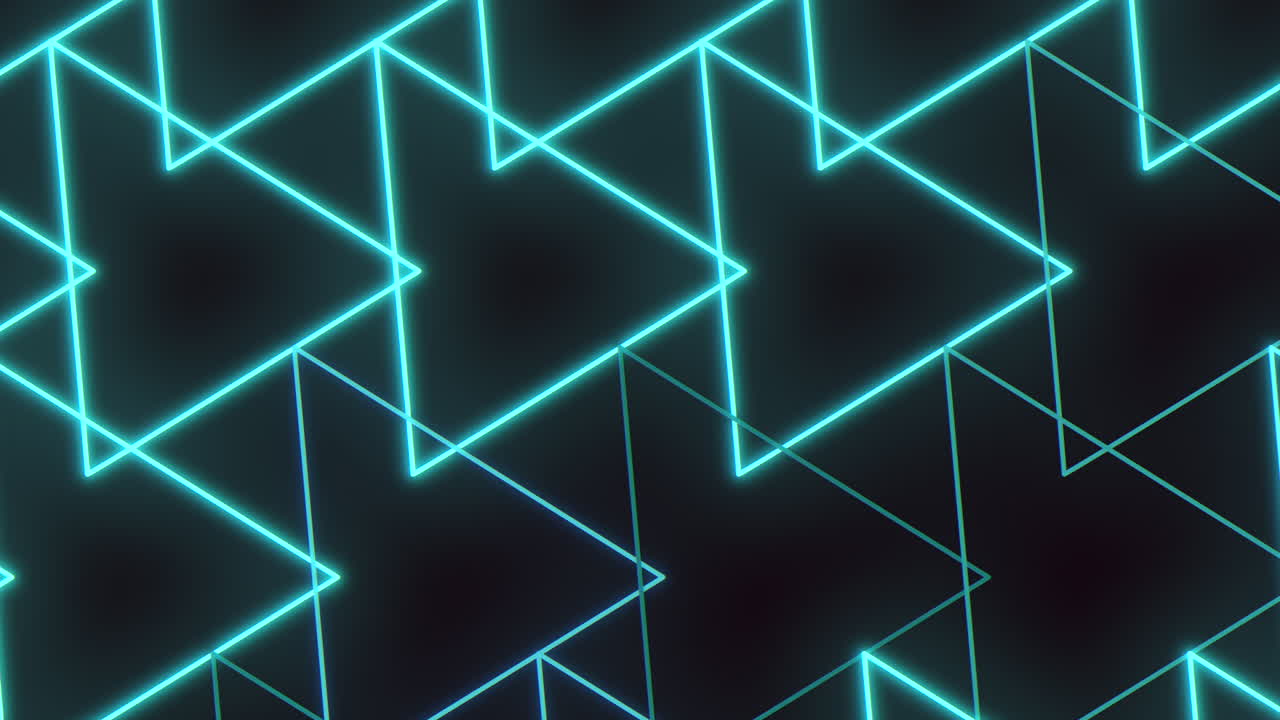 A graphic design of intersecting black and blue geometric shapes, creating a grid-like pattern with thick, prominent blue lines contrasting black ones