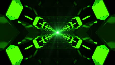 green fiesta futurista sin fin
