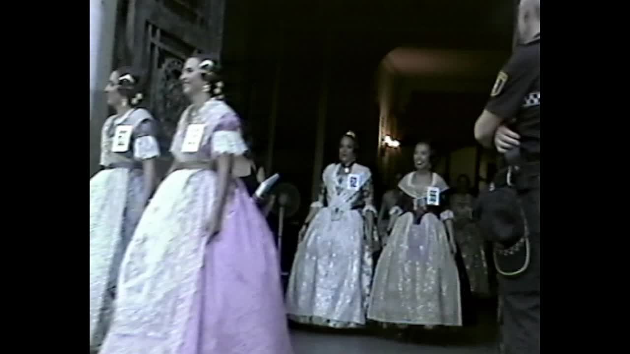 Women wearing traditional dresses