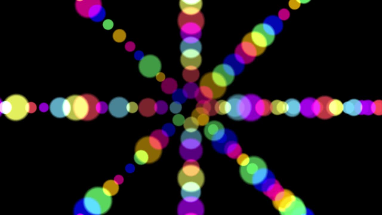 Sfondo con cerchi della ruota dei colori