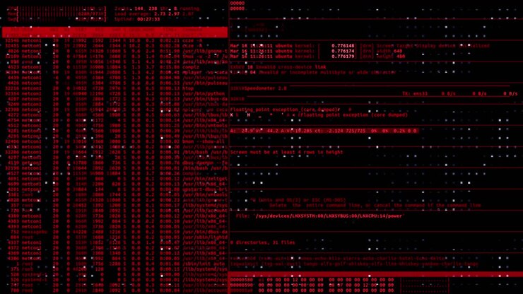 Indlæsningsskærme - Glitch-kunst