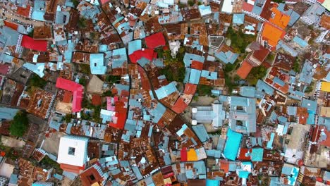 Vista-Aérea-De-Las-Islas-En-El-Archipiélago-De-Zanzíbar