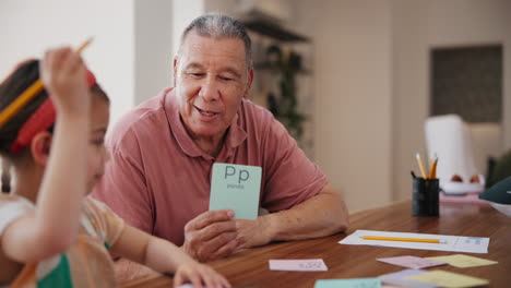 Education,-card-and-a-grandfather-teaching