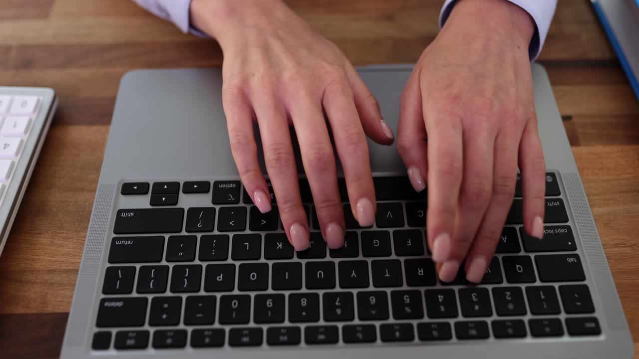 Using laptop for work