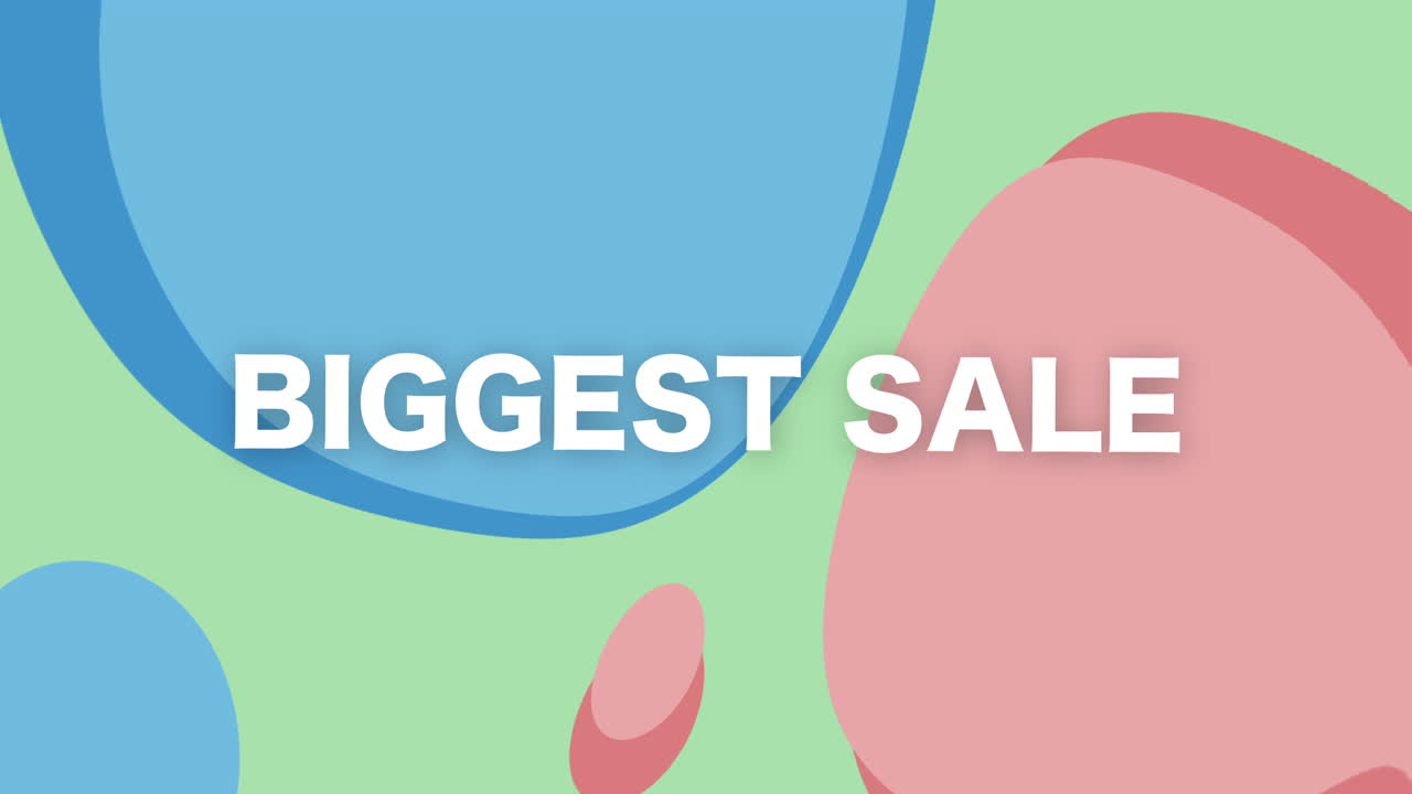 Exciting visuals highlight biggest sale event creating a compelling promotional atmosphere for engagement