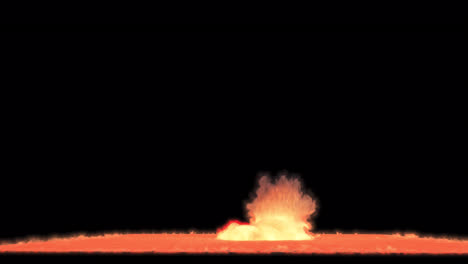 fire explosion effect