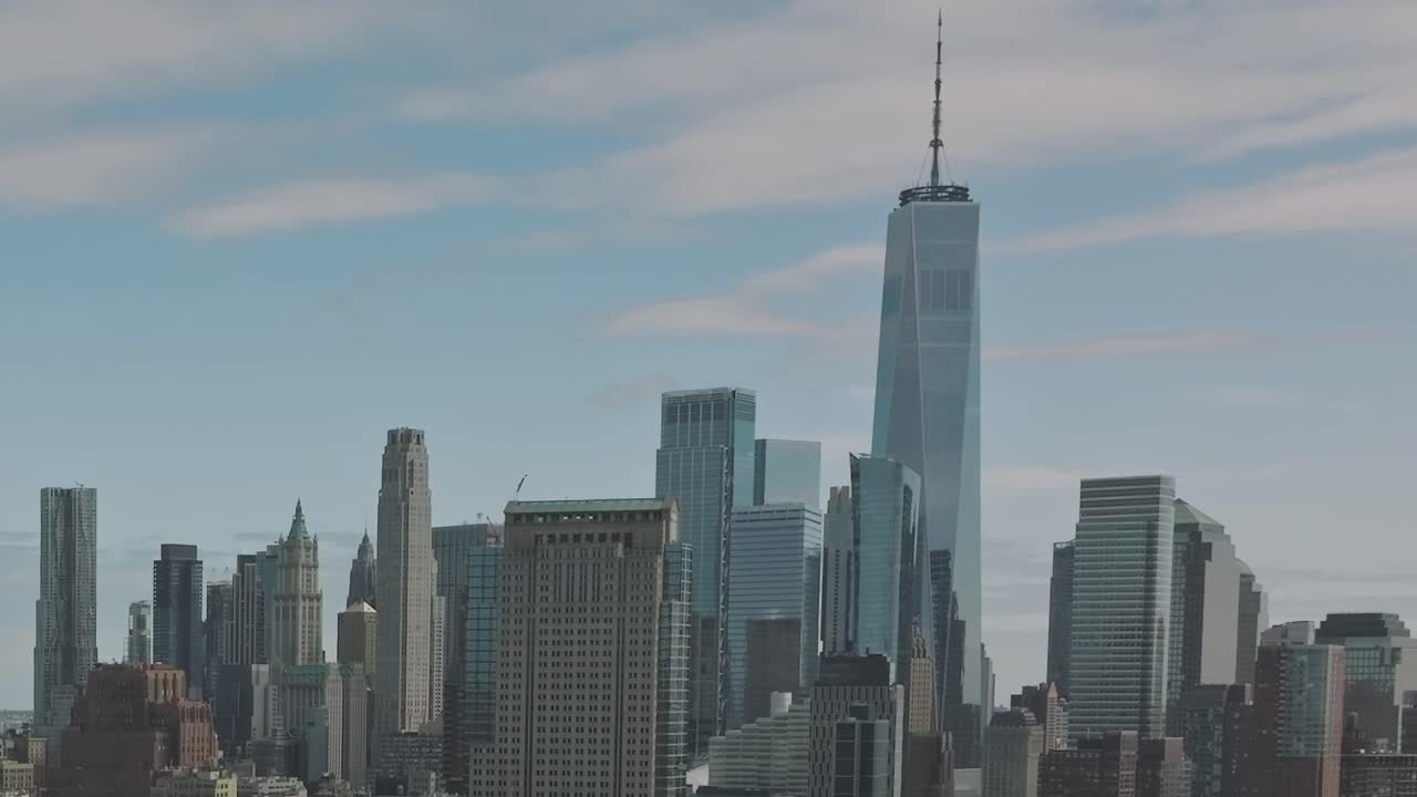 New York City Skyline with One World Trade Center