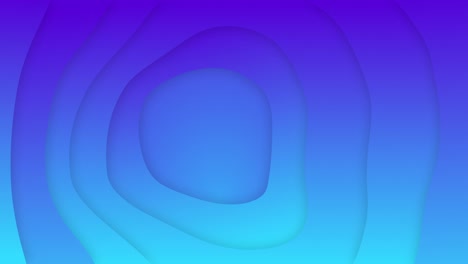 animación de líneas de gradiente de azul a púrpura que ondulan en un bucle sin costuras