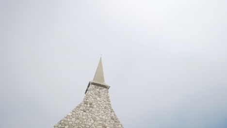 small stone chapel tower