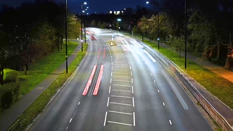 Looking down from the Twickenham Road Footbridge