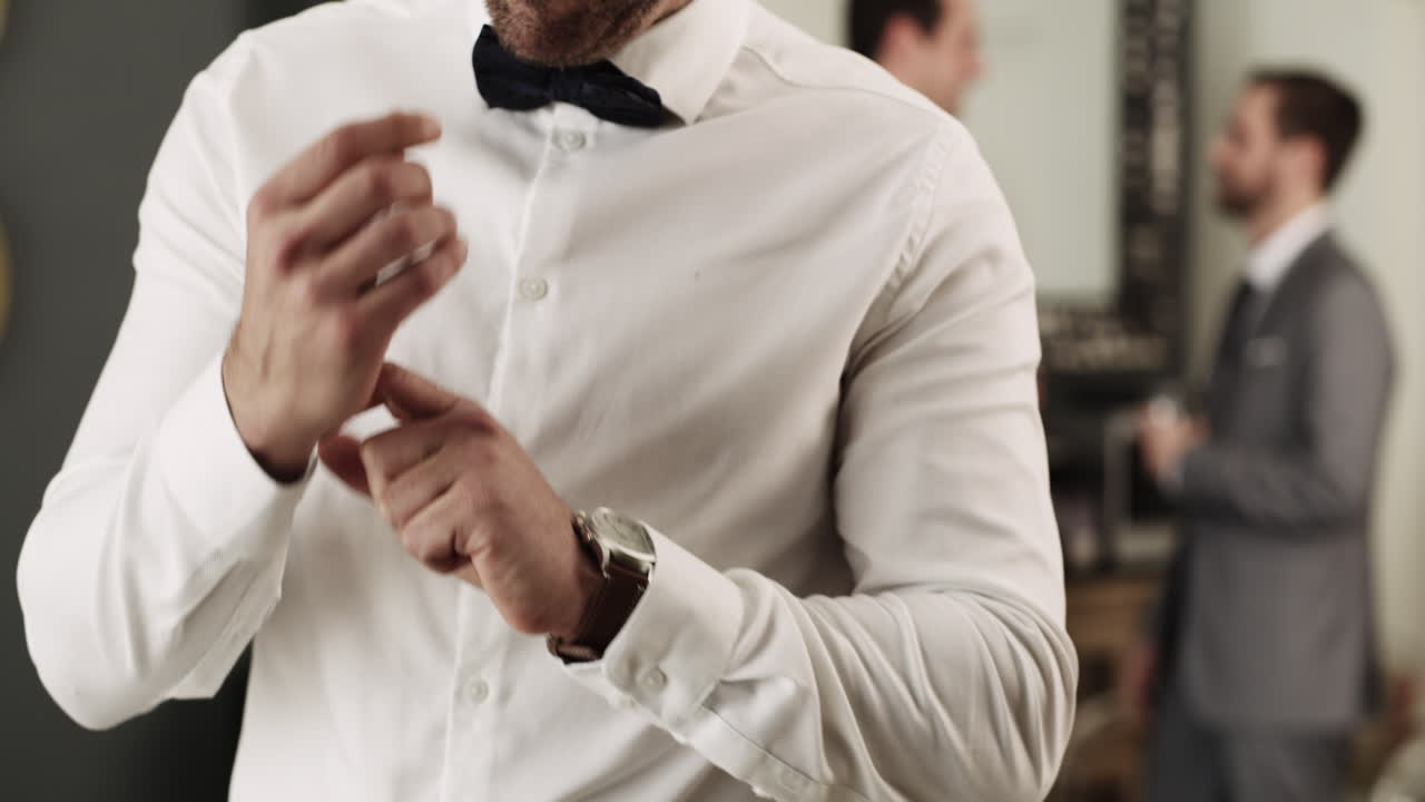 Button up, you'll soon be a married man!