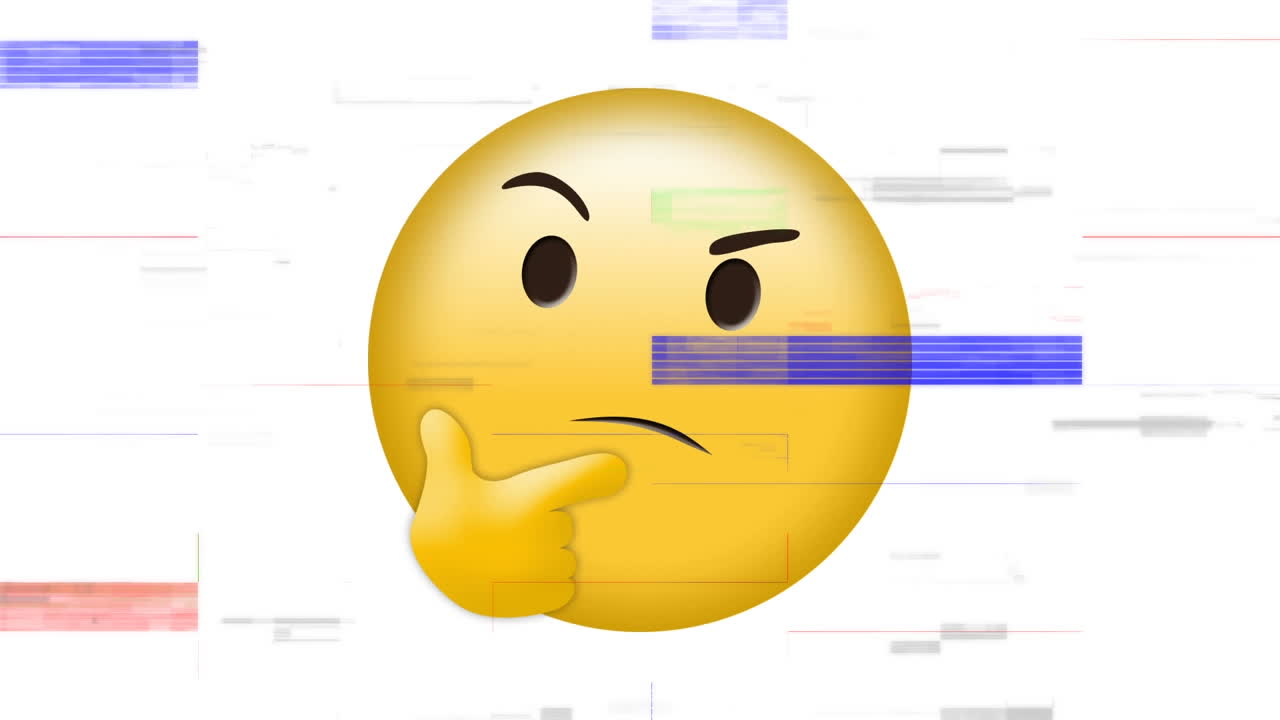 Thinking face emoji