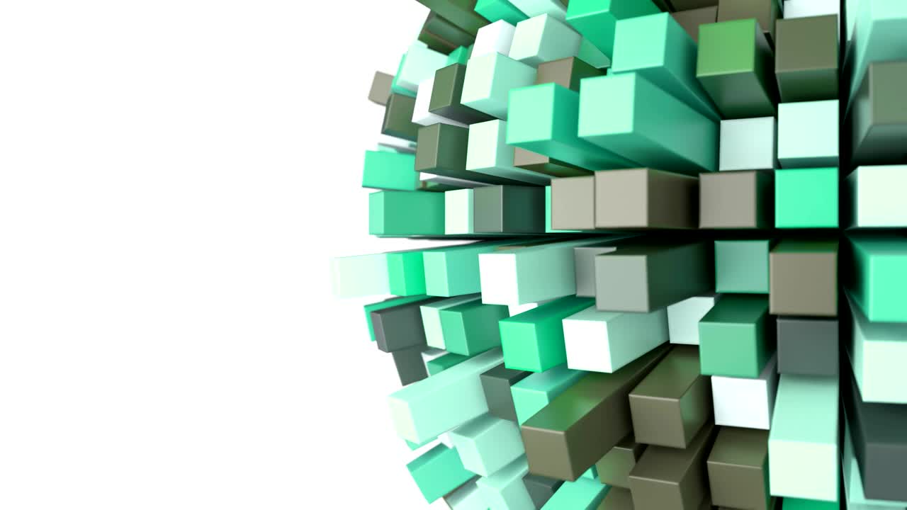 esfera de la tecnología abstracta 4k.