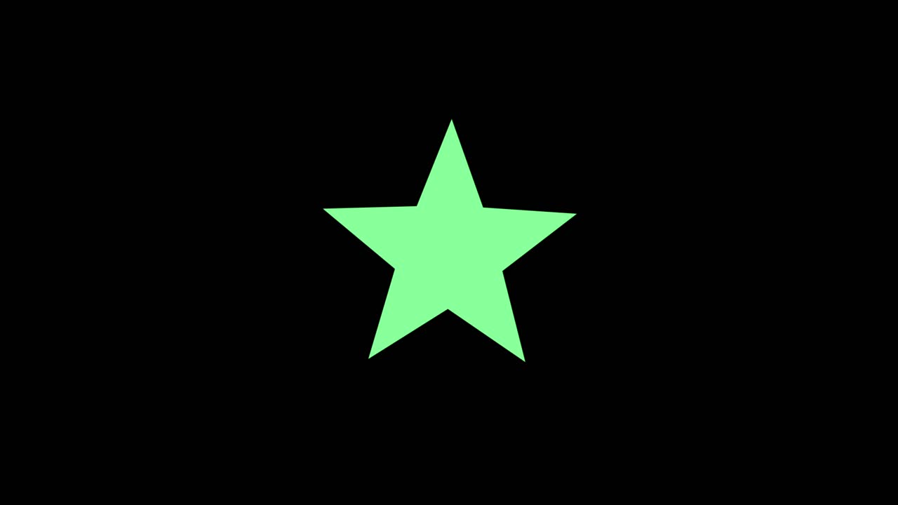 transiciones de estrellas 2d para videoclips de hollywood en 4k