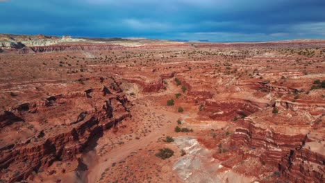 rocas sedimentarias del cañón de paria en kanab utah, estados unidos