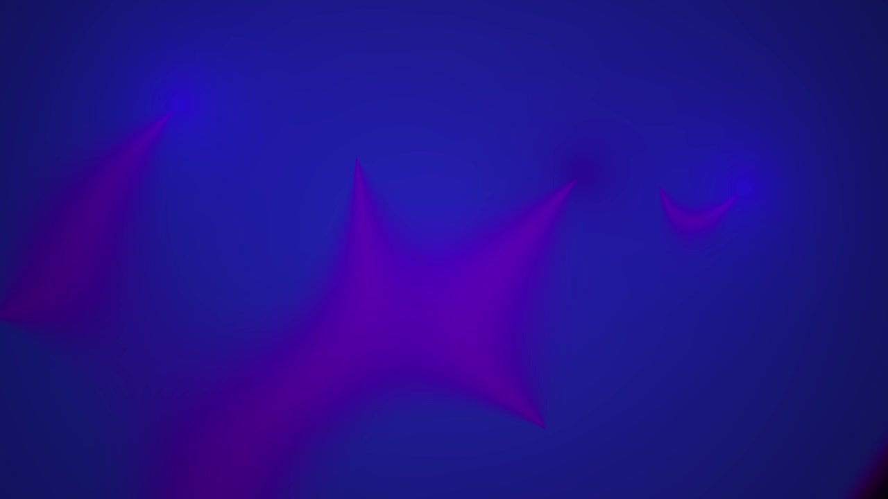 Sfondo in movimento astratto con luce blu e viola pulsante
