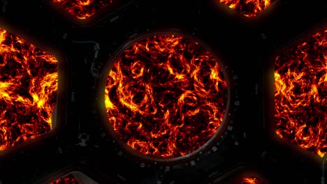 watching solar flares from the surface of the sun through a space shuttle window