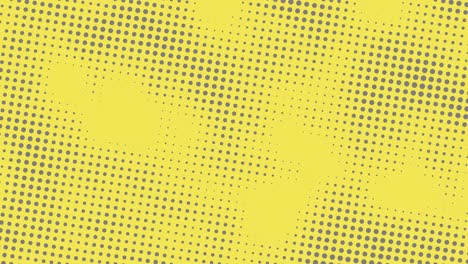 abstract pattern with grey dots on a yellow background. trendy color palette motion graphics